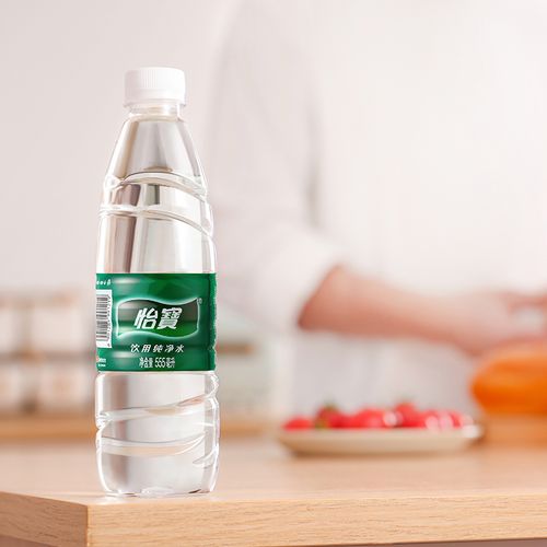 怡宝官方旗舰店纯净水555ml24瓶饮用水矿泉水小瓶整箱饮用水