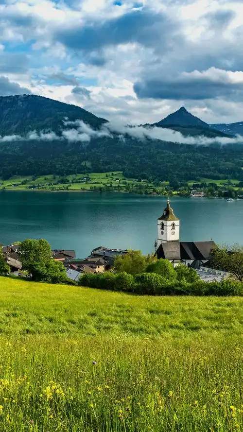 华为锁屏风景壁纸