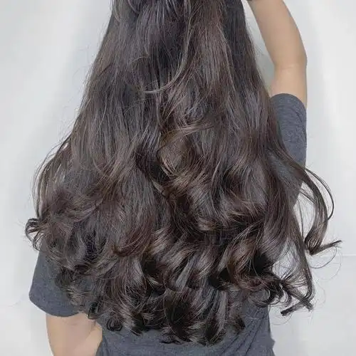 中长发,长发的烫发发型图鉴表
