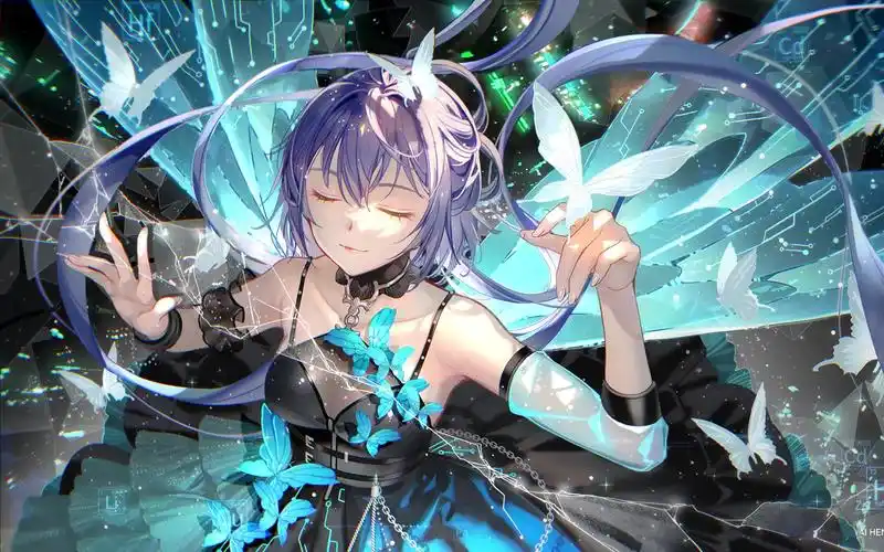 【2k 】洛天依九周年_动态壁纸_哔哩哔哩_bilibili