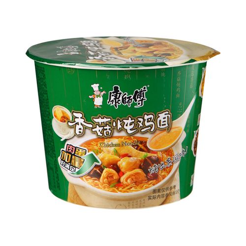 康师傅香菇炖鸡面方便面泡面食品营养美味食用优质经典速食早餐