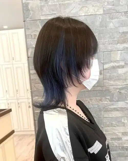 狼尾鲻鱼头女士短发与发尾染的完美融合:时尚新潮流|发型|脸型_网易