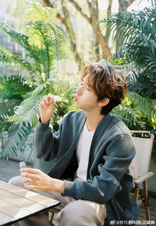 贺峻霖午后写真