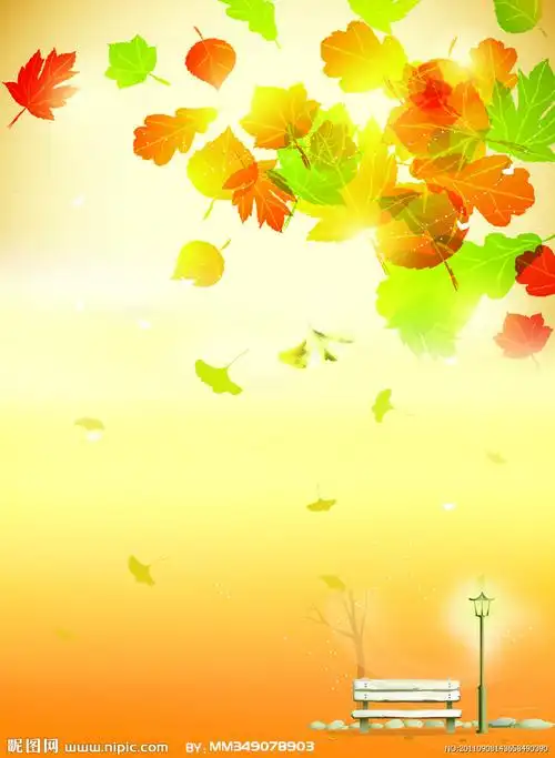 枫叶背景图设计图__背景素材_psd分层素材_设计图库_昵图网nipic.com