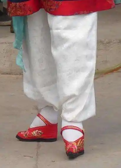 猪蹄一样的三寸金莲让人触目惊心:看看这样美吗?