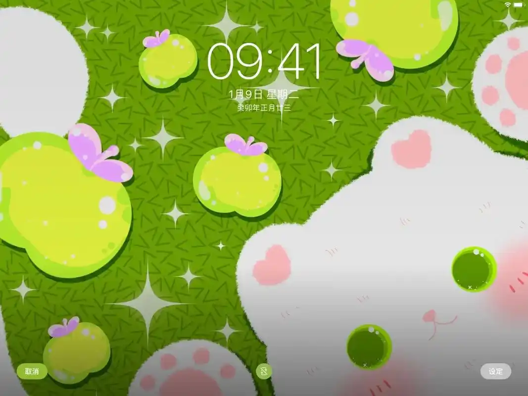 简单可爱的猫咪壁纸