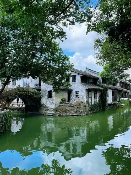 你一句春不晚,我就到了真江南#江南水乡  #周庄古镇  #江南烟雨