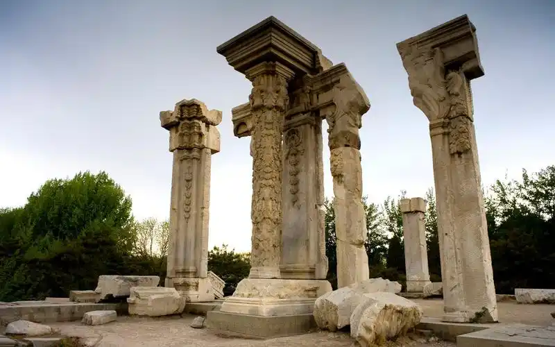 北京圆明园遗址图片桌面壁纸