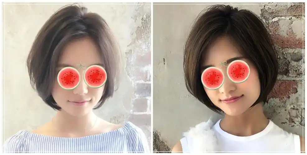 大饼脸最适合的9款短发,每一款都那么修颜显气质!