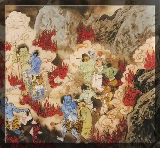 这种人死后,则被打入蒸笼地狱,投入蒸笼里蒸.