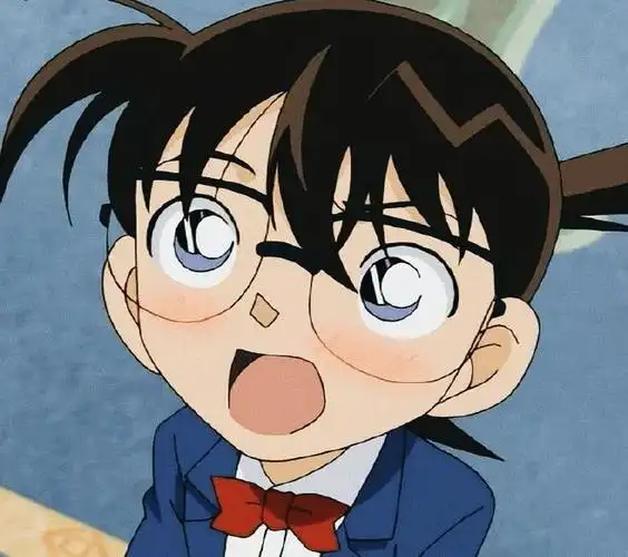 名侦探柯南图片害羞的样子好可爱啊