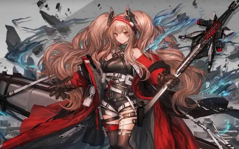 明日方舟〗安洁莉娜皮肤展示.