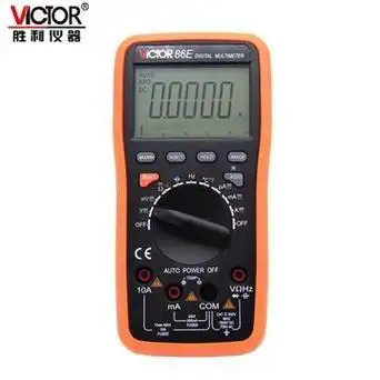 victor胜利vc86e数字万用表 4位半高精度自动量程智能万能表