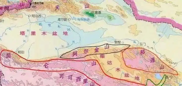 阿尔金山是中国新疆维吾尔自治区东南部一山脉,东端绵延至青海,甘肃两