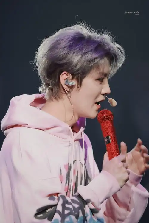 鹿晗狗啃式刘海