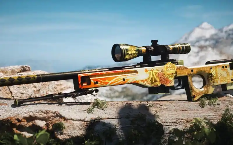 【csgo 4k三维渲染短片】 带你体验拥有百万饰品的爆杀!_csgo