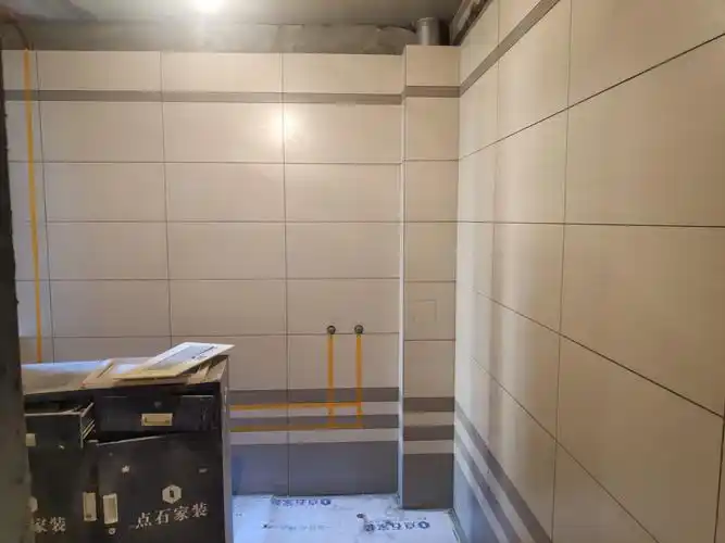 点石家装-瓷砖对缝,这样处理的话,在效果上更美观