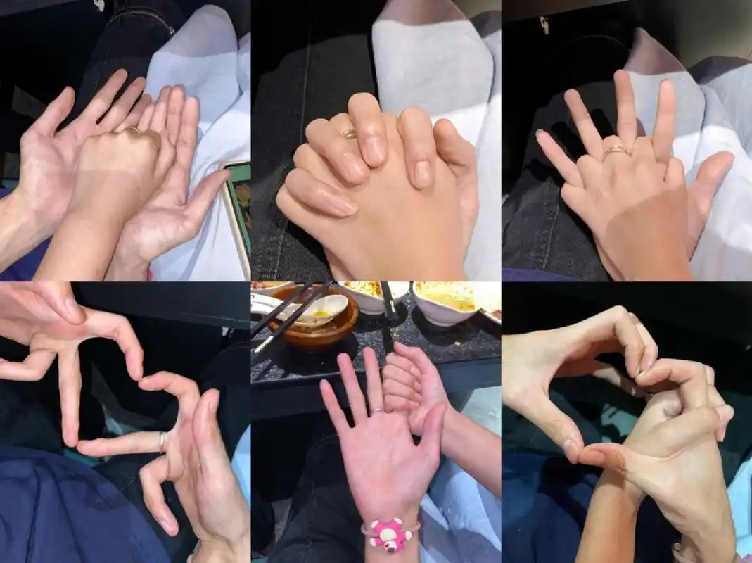 情侣牵手照‖爱就要在一起拍很多很多的照片