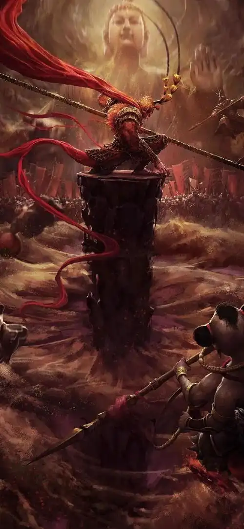 孙悟空壁纸 | 超帅,暗黑系列