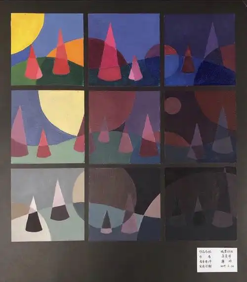 色彩构成|平面|图案|apocalypseah - 原创作品 - 站酷 (zcool)