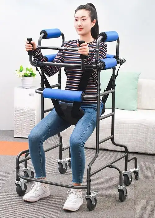 成人学步车残疾人中风站立架助行器防摔偏瘫老人康复训练器材走路