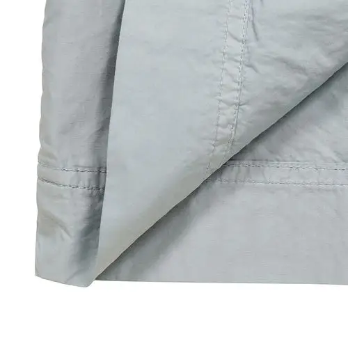 【海外奥莱直采】bottega veneta/葆蝶家 浅蓝灰色纯棉立领男士夹克