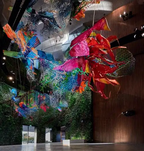 商场的装置吊挂设计案例分享