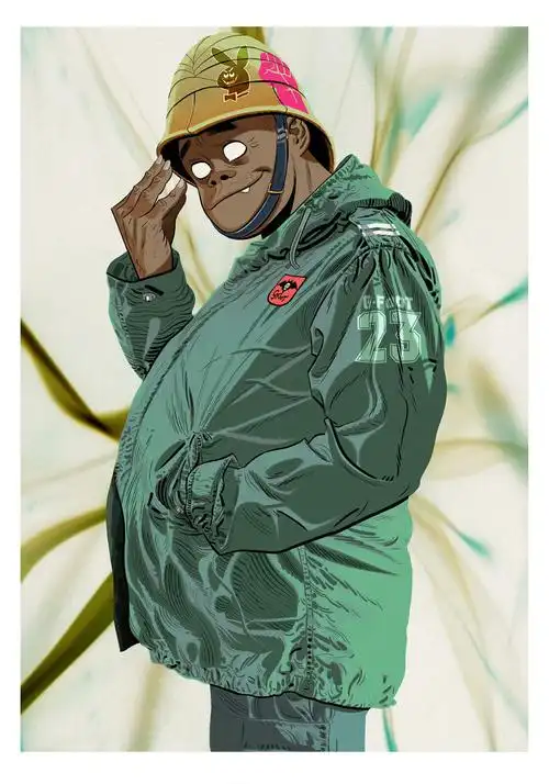 jamiehewlett绘画就是把线条放在它该放的地方