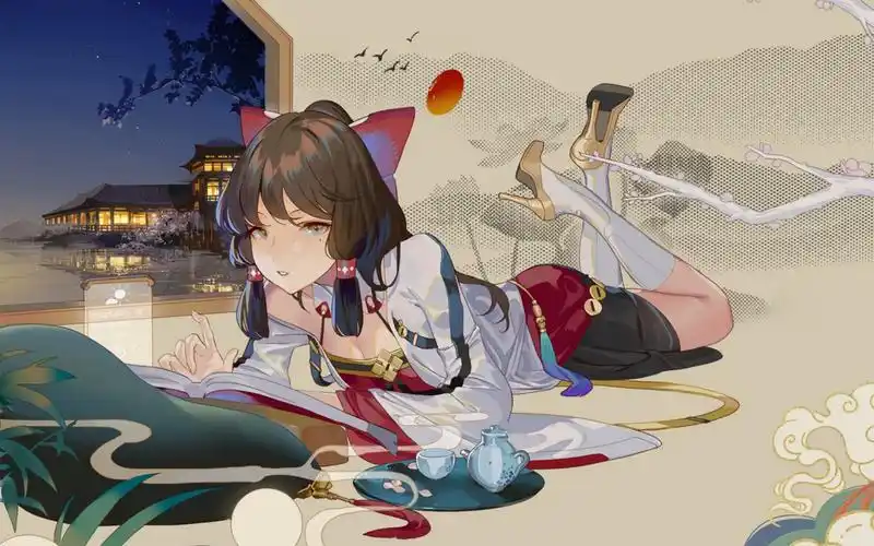 桌面壁纸 动漫 动漫人物 > 性感动漫少女桌面壁纸