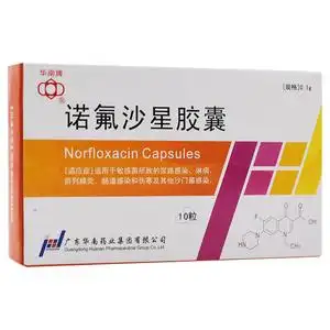 华南牌 诺氟沙星胶囊 0.