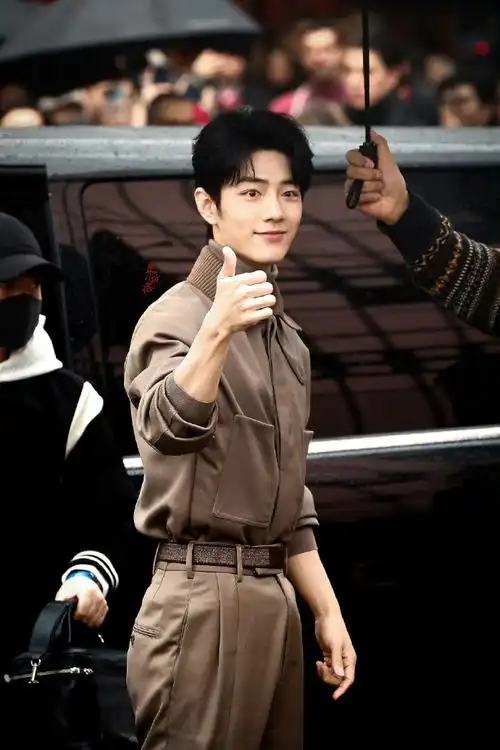 肖战米兰时装周##tods2024秋冬系列时装秀##古驰2024秋冬女装秀