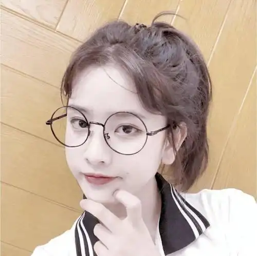 微信头像眼镜女