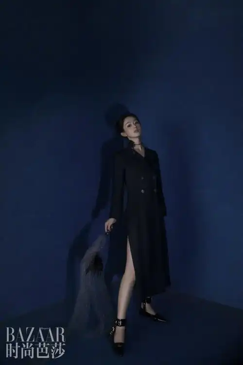 赵丽颖雪祭司神女妆##赵丽颖时尚芭莎闭年刊封面##赵丽颖暗夜缪斯