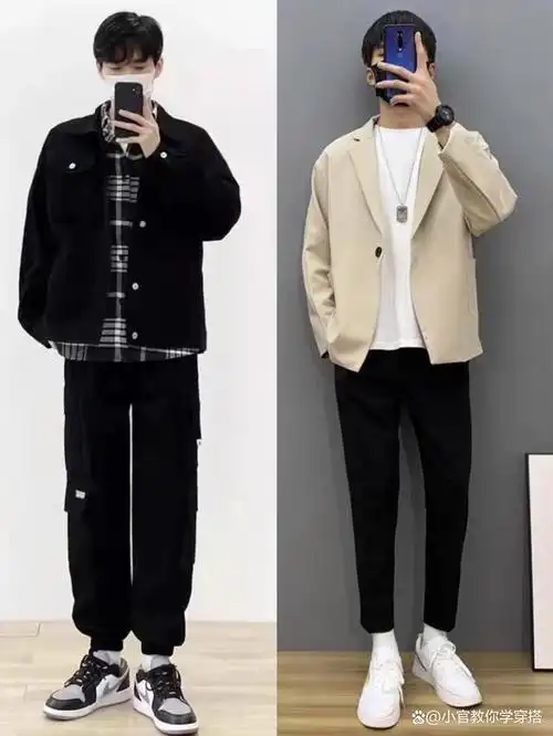 秋季是一个充满变化和色彩的季节,对于男生来说,如何搭配衣服才能既有