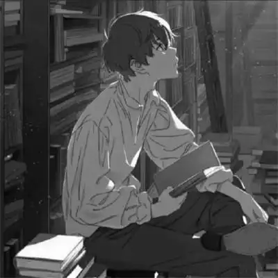 痞帅黑白动漫男头像图片