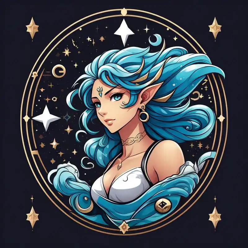 91水瓶座专属头像来啦!