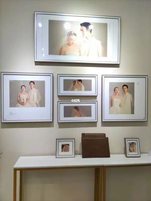 婚纱照相框大挂摆台组合