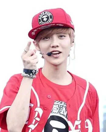 鹿家妹子走起来,求鹿晗带着个帽子的图片