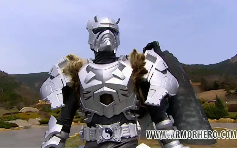 蓝光4k120东衫北淼力战异能兽雪獒铠甲出现光影铠甲战斗集