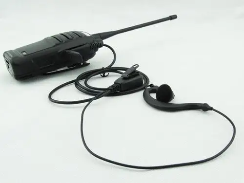 智能对讲机耳机 高档耳麦 入耳式耳机线 抗拉耐用粗线话筒通用型