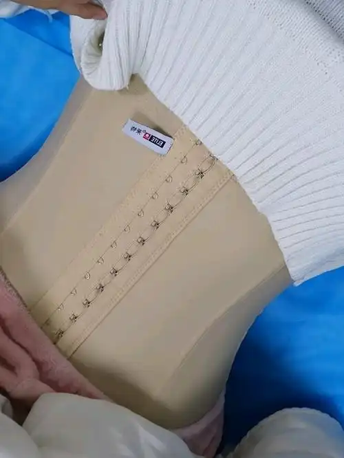 图一腰腹环吸第一天真佩服那些说不疼的