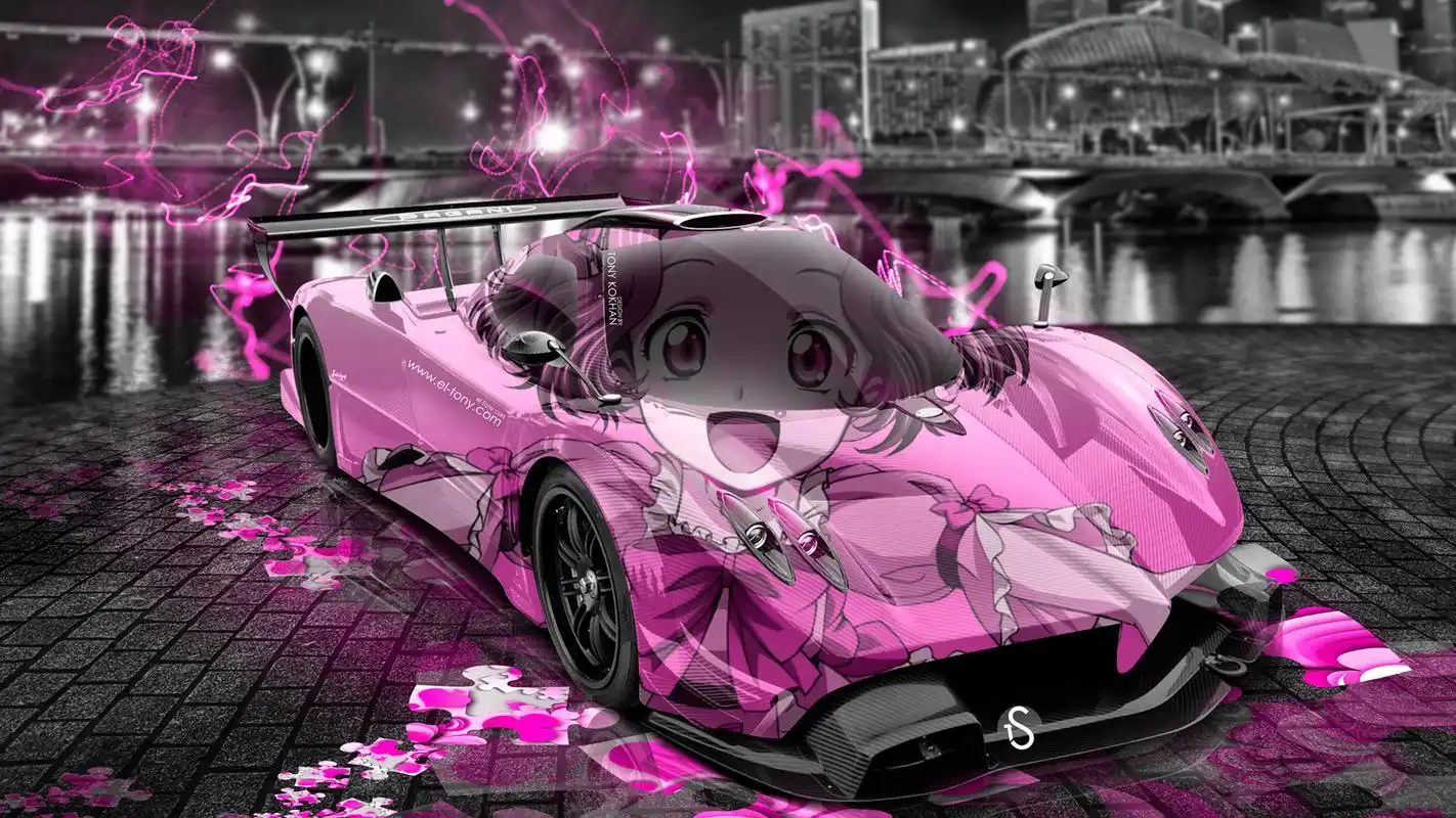 超级跑车帕加尼时尚炫酷创意设计个性图片桌面壁纸8p高清大图预览1920