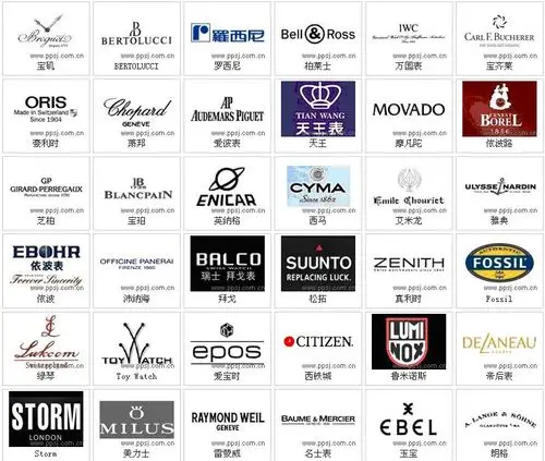 世界名表标志及简介