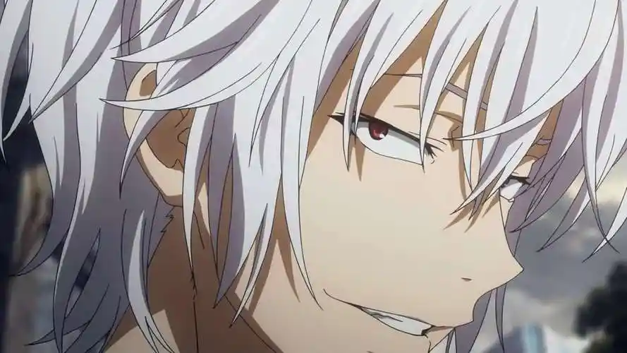 原创白发红瞳是动漫美少年美少女的标配银时表示自己也有名字