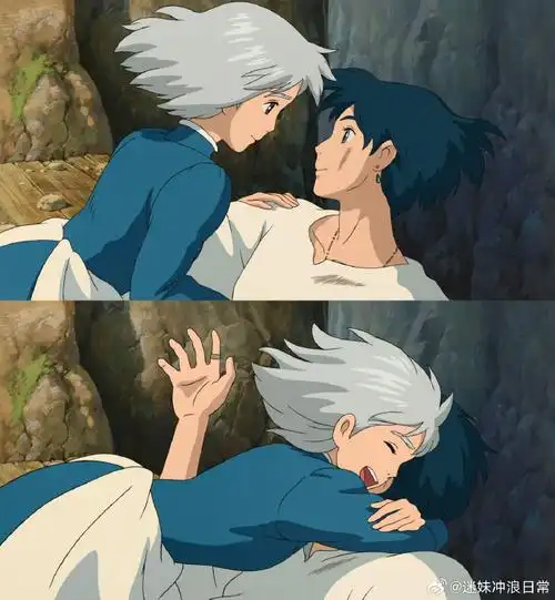 宫崎骏 拥抱比亲吻更有力量##电影哈尔的移动城堡