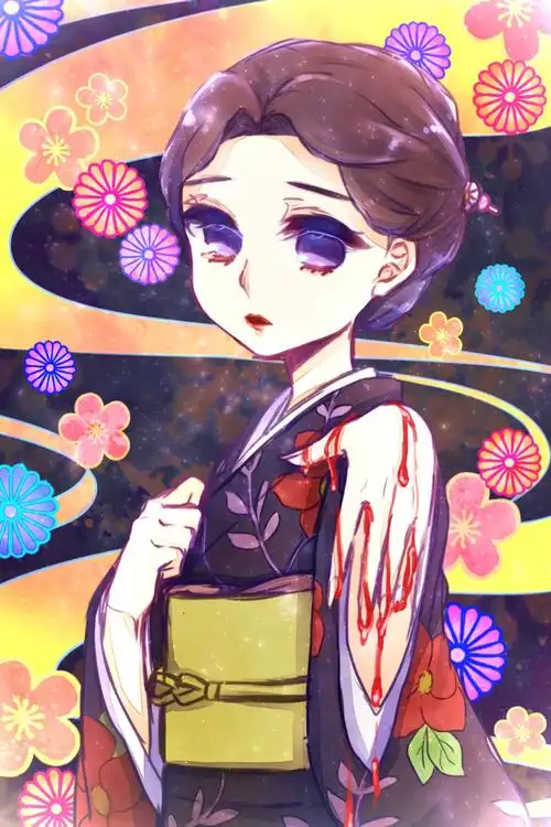 小可爱们有没有鬼灭之刃里面珠世小姐姐的全面屏壁纸呀