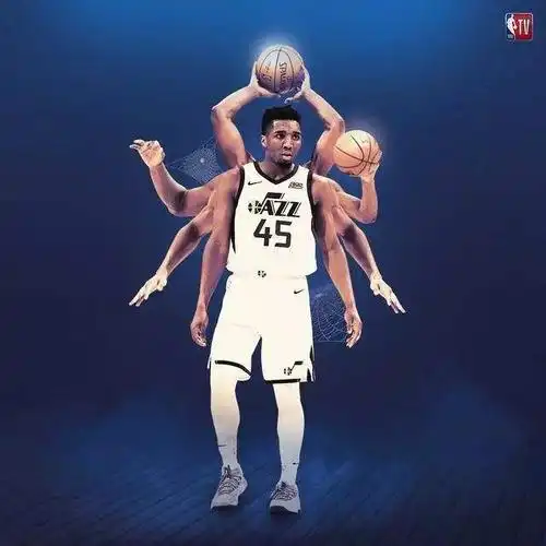 其季后赛单场得分生涯新高获得24分14篮板鲁迪-戈贝尔爵士首发3人得分