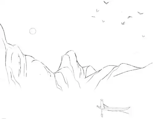 古风创作缺素材豪华古风手绘线稿素材库800案例任你选