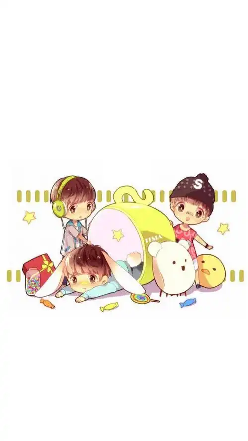 tfboys可爱卡通人物