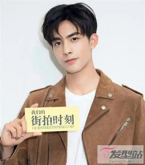 男生心形刘海发型 塑造帅气型男范_发型站_最新流行发型设计发型图片